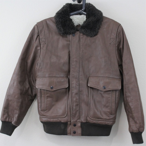 Aberdeen Other - VTG Aberdeen G-1 Pilot Bomber Leather Jacket B301